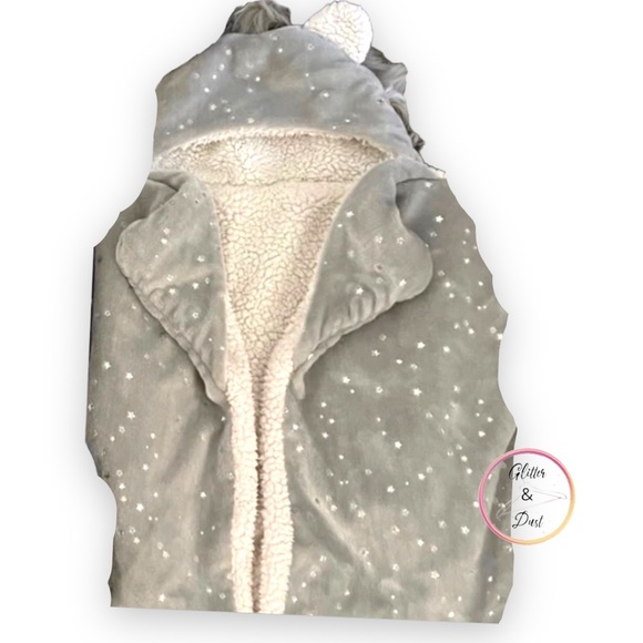 UGG Other - UGG Gray Avery Kids Hooded Blanket